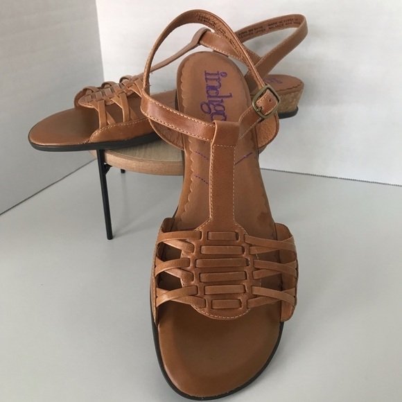 Indigo by Clarks Bordeaux Tan Sandals. Size 8M. - Picture 2 of 12